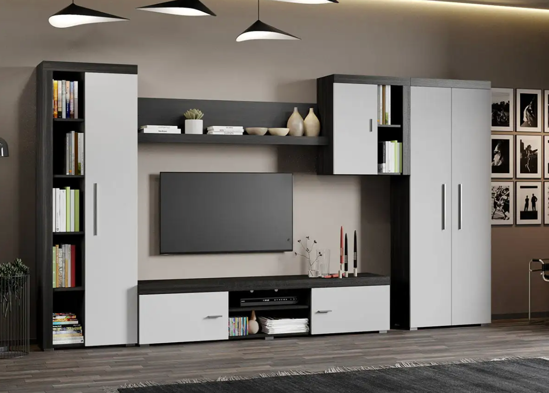 Set Mobilier Living Alb