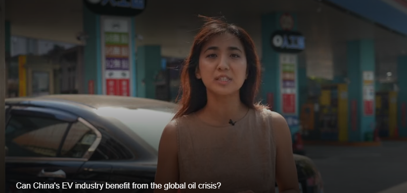 Can China's EV industry benefit from the global oil crisis?
